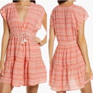 H8 ROBIN PICCONE Isla Print Mini Cover-Up‎ Dress